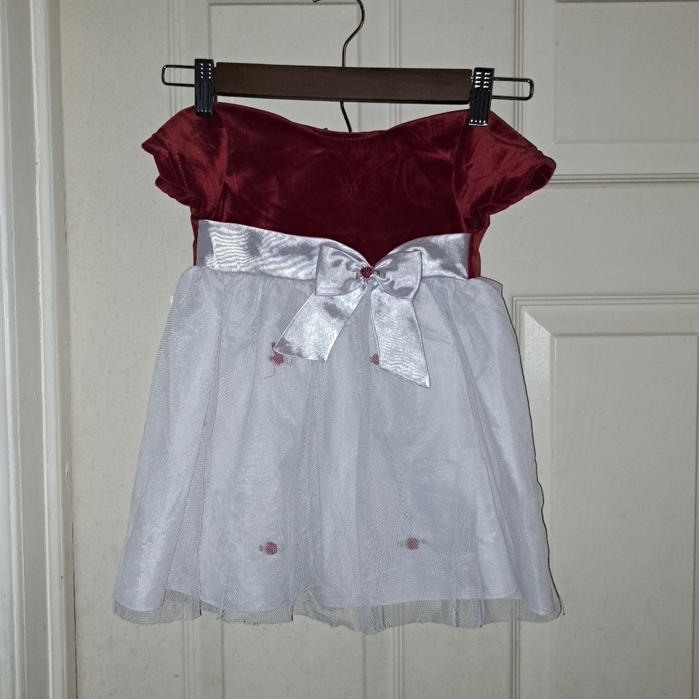 Little Lindsey dress size 18M cute bow